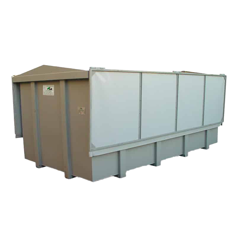 Con coperture a due battenti